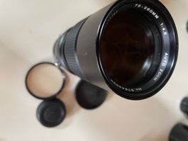 Vivitar 75-260mm f4.5 telephoto objektiv