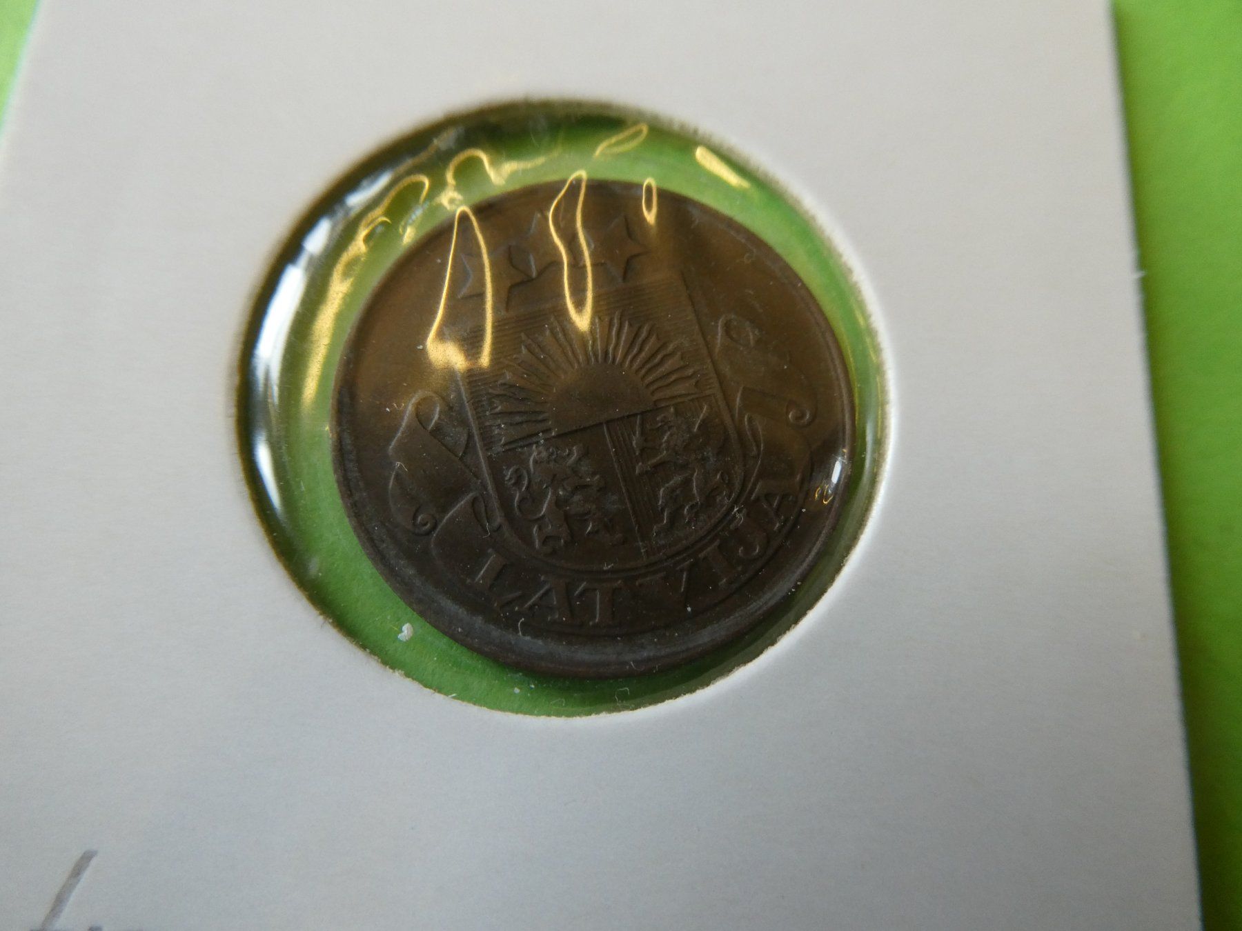 Tutti le monete: Lettland 1922, 5 Sant – Usato da Hinterforst venduto da Rohusri 1
