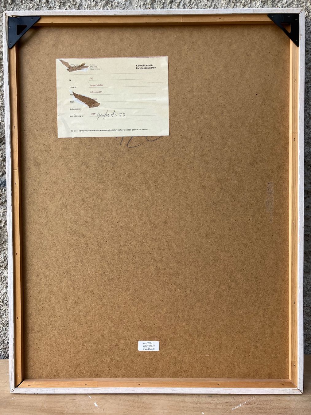 Gravures sur bois: Holzschnitt v. E. Hungerbühler – D'occasion à Wetzikon ZH par artefix 3