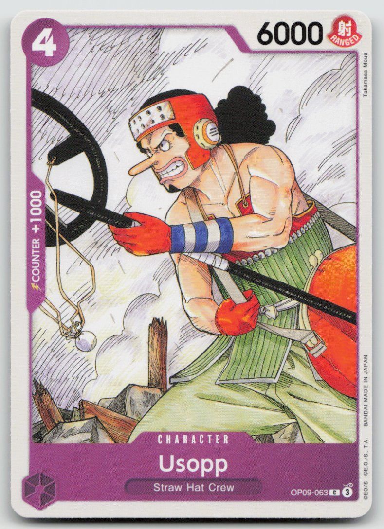 Bandai Carte collezionabili: One Piece Usopp OP09-063 C – Usato da Lugano venduto da VlaseCard
