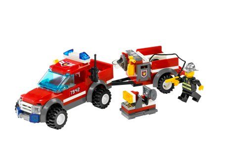 Lego Giocattoli: LEGO City Off Road Feuerwehr 7942 – Usato da Rothenburg venduto da paralux