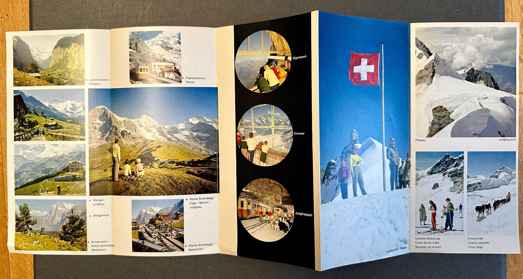 Documenti: Jungfrau. Fahrtbeschreibung. – Usato da Zürich venduto da allp 1