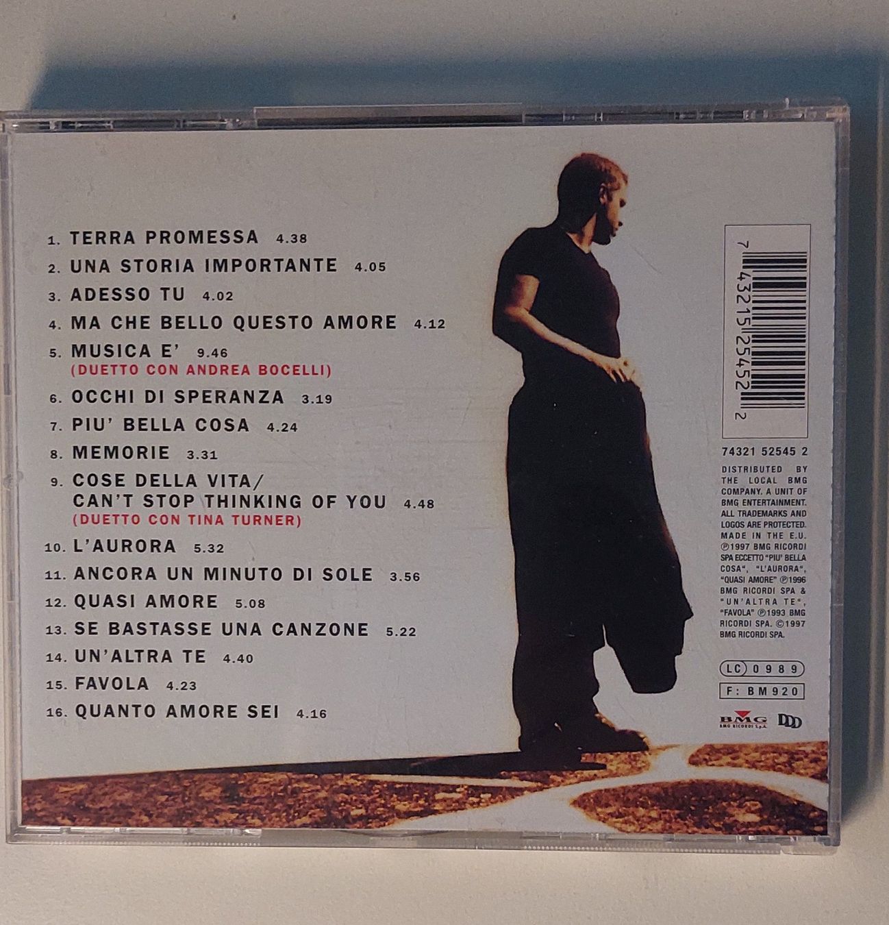 CD: CD Eros Ramazzotti "Eros" – Usato da Wil SG venduto da ram_c5j2 2
