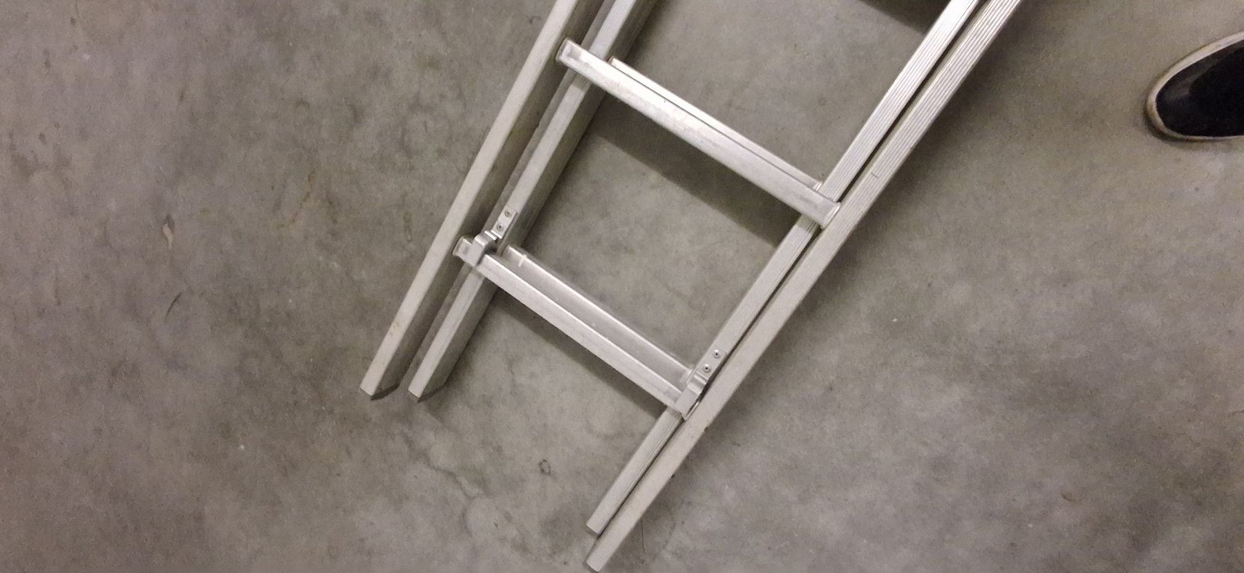 Leitern: Alu Schiebe-Bockleiter 2x10 Sprossen – Gebraucht aus Igis von JUST-4U-ENJOY 4
