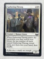 Magic the Gathering - Gathering Throng MTG Common Karte!