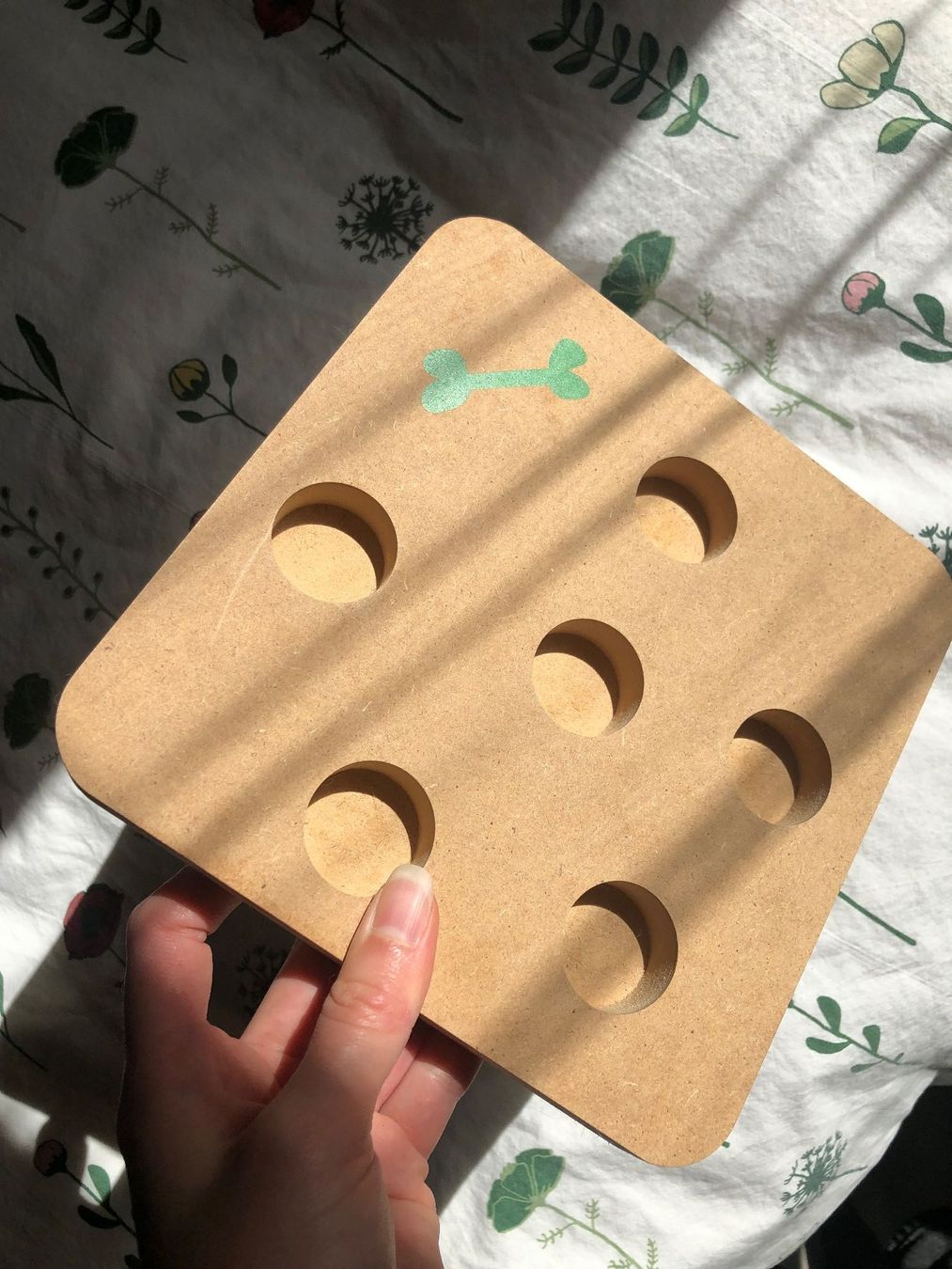 Spielzeuge: Jeu d'intelligence en bois pour chien et chat – Gebraucht aus St-Aubin FR von Tiweety 3