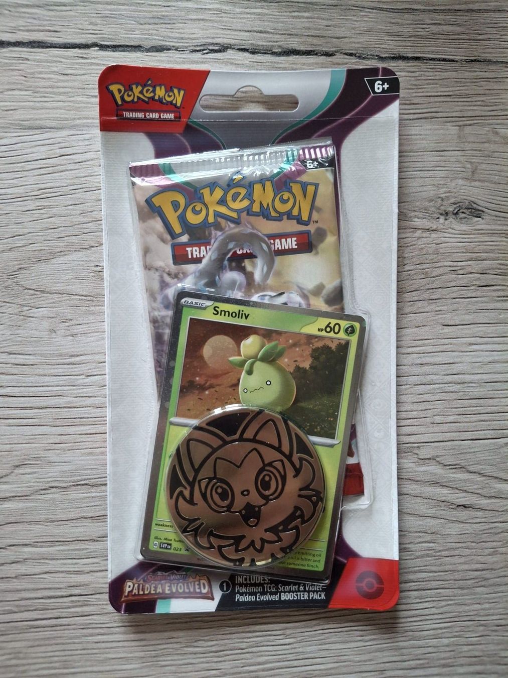 Pokémon Carte collezionabili: Pokemon - Paldea Evolved - 1-Pack Blister Smoliv - EN – Nuovo e nell'imballaggio originale da Trub venduto da PM94