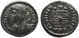 CRISPUS bronze nummus (325-326 AD) in top Zustand!