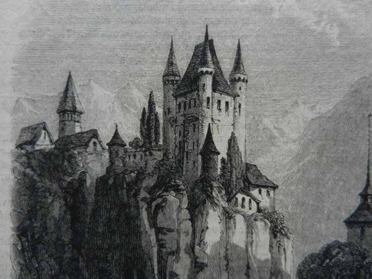 Stiche: Le château de Thun – Gebraucht aus Risch von Rischli15 8