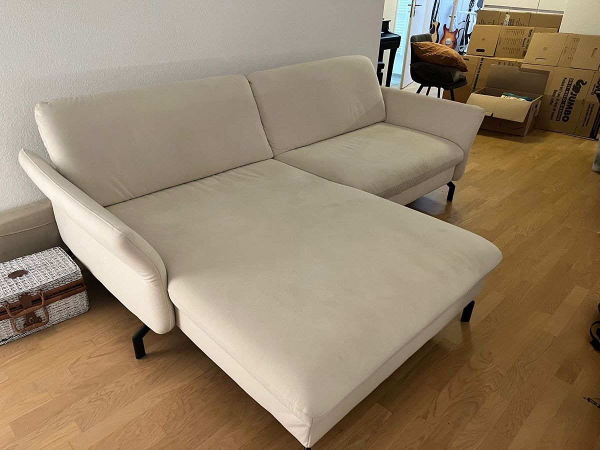 Sofas: XX-Lutz-Eck-Sofa , Creme, 2.5-Sitzer – Gebraucht aus Bülach von arigator78