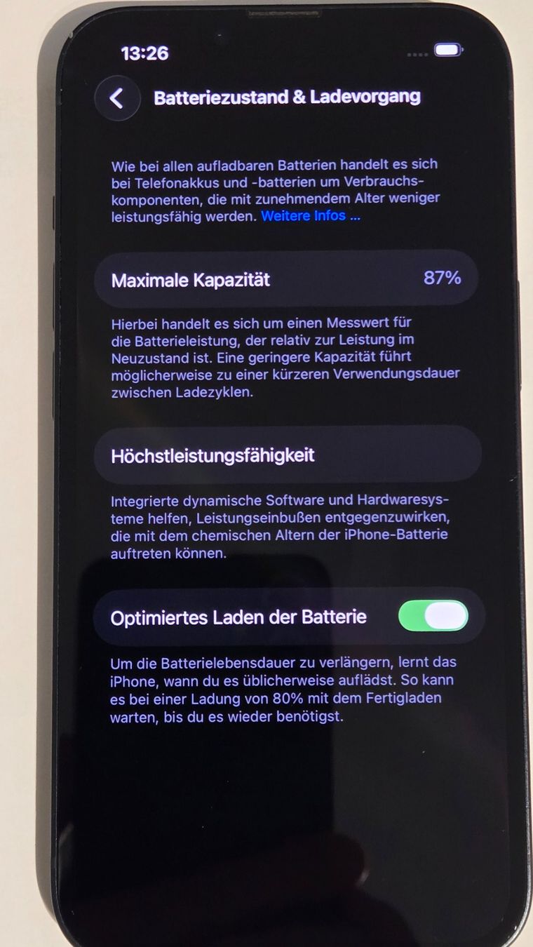 Apple Telefoni cellulari / Smartphones: iPhone 13 256 GB, Midnight – Usato da Ottenbach venduto da Haeberling 2