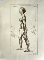 Ferdinand Hodler, Lithografie, Nachdruck 1962