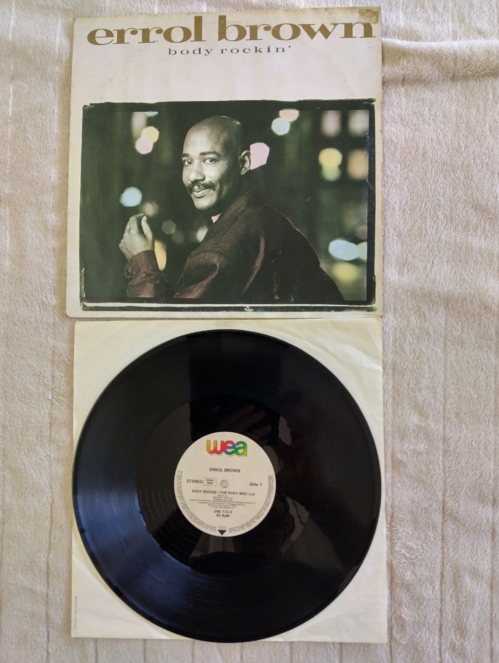Dischi in vinile: Disque vinyle Errol Brown Body Rockin'  – Usato da Reconvilier venduto da mpa_7b2k