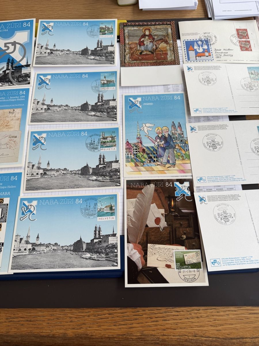 Cartoline postali: 110 AK/PK und Maximumkarten Schweiz ab Alt – Usato da Murgenthal venduto da Tina_4055 6