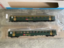 Piko 96790AC 2er Set Personenwagen EW I A+B SBB Ep IV     AC