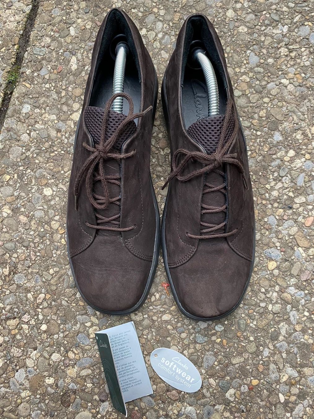 Clarks Damenschuhe: Clarks, neuw. Leder-Bindeschuhe Gr. 40.5 – Gebraucht aus Winterthur von Aniger 4