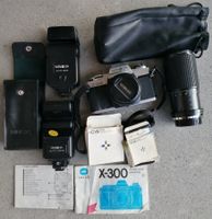 Minolta X-300 Spiegelreflexkamera Set - Vintage Fotografie