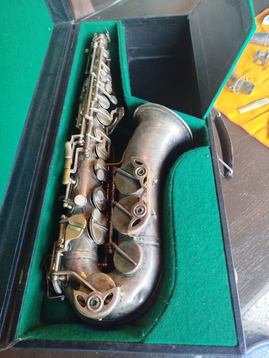 Vintage Instruments de musique: Vintage Saxophon – D'occasion à Schönenbuch par ElStigg 1