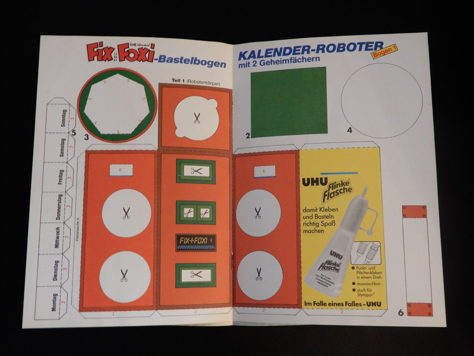 Comics: Fix+Foxi Comic Heft Nr. 1/1987 mit Beilage - Zustand mittel – Gebraucht aus Staufen von Bruneas 2