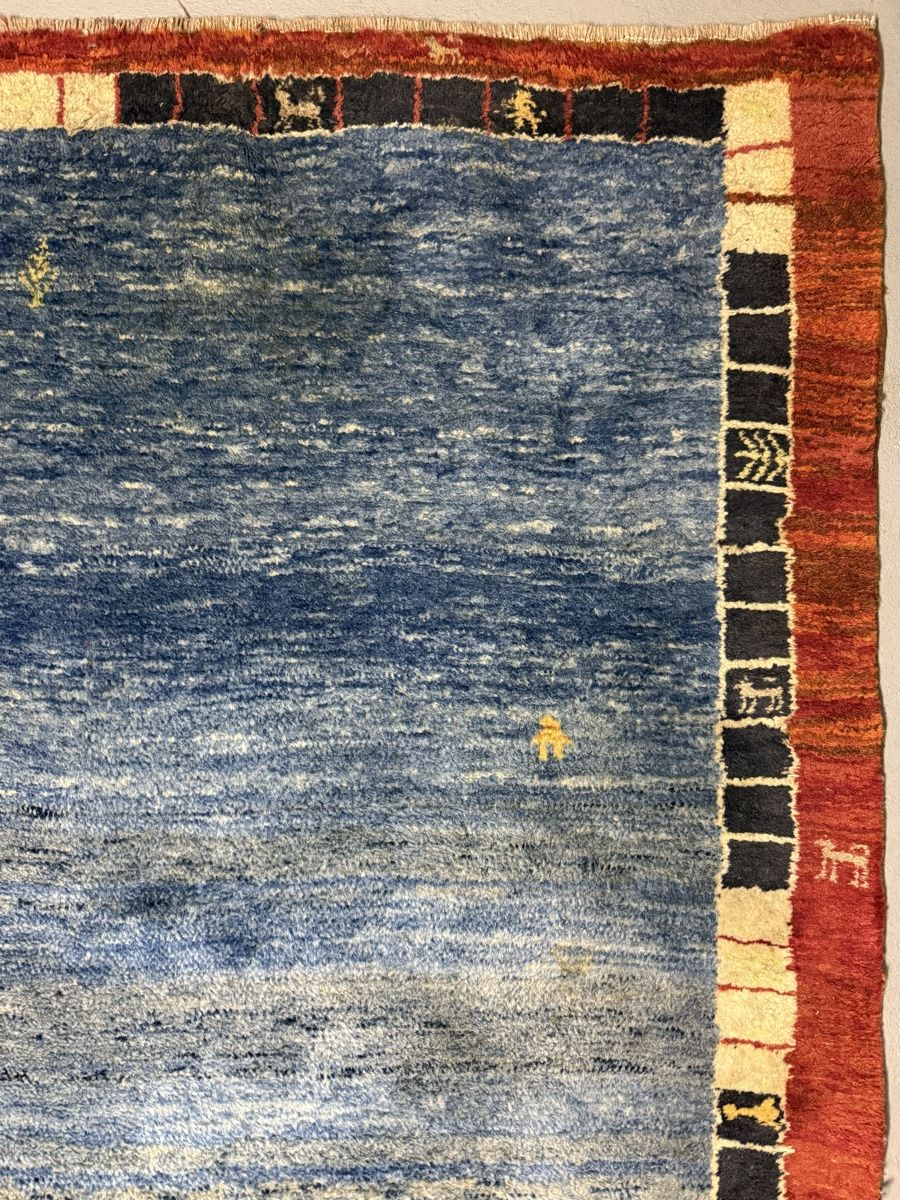 Gabbeh Tappeti: Schöner Perserteppich Gabbeh 253x190.cm – Usato da Büron venduto da Filadefia-888 6