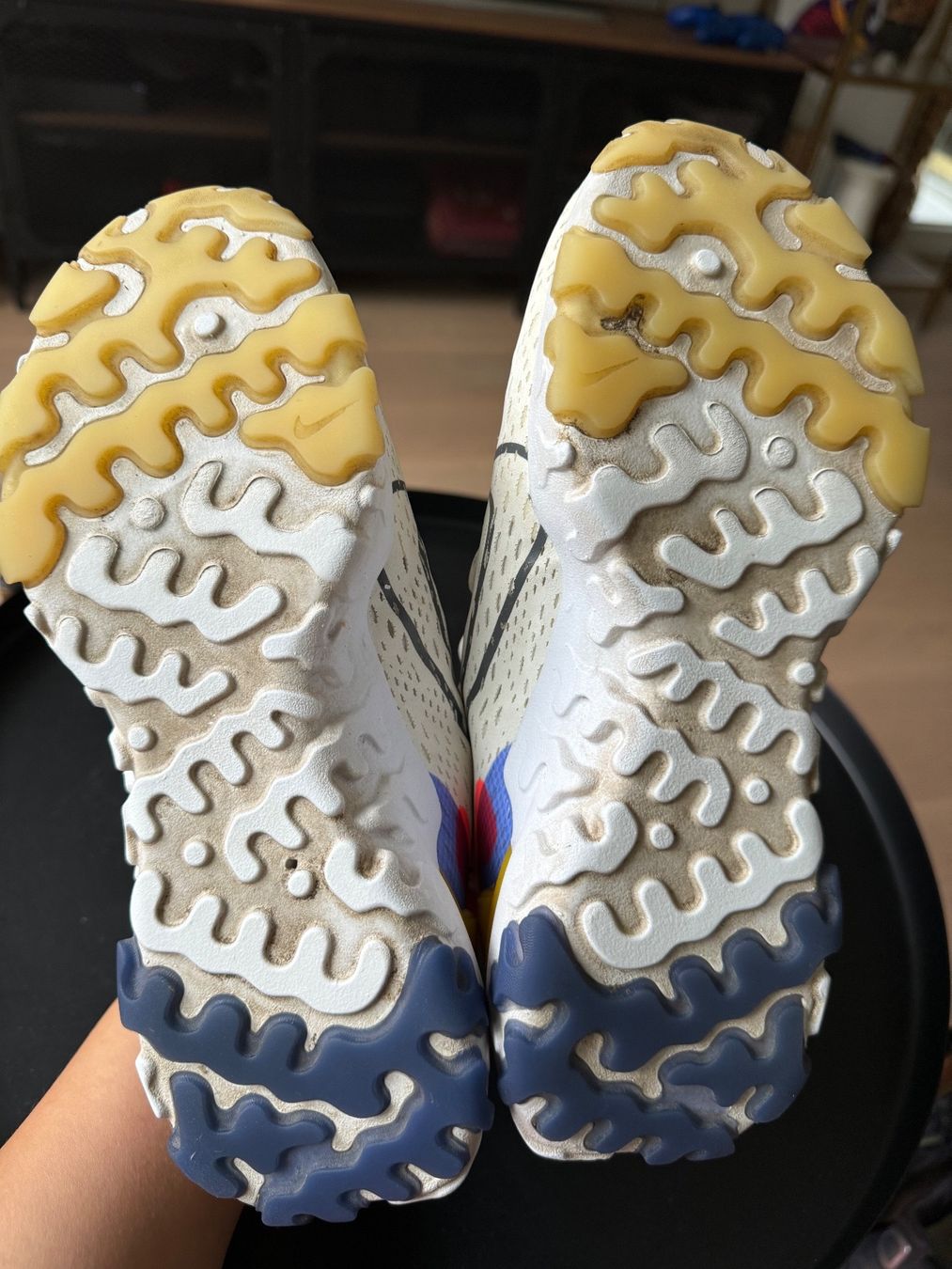 Scarpe da donna: Nike Damen NSW React Vision Weiss Astronomie blau – Usato da Effretikon venduto da SILVIUASANDEI 5