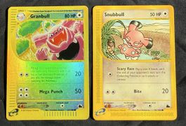 Vintage Granbull & Snubbull Skyridge set 61/144 & 101/144