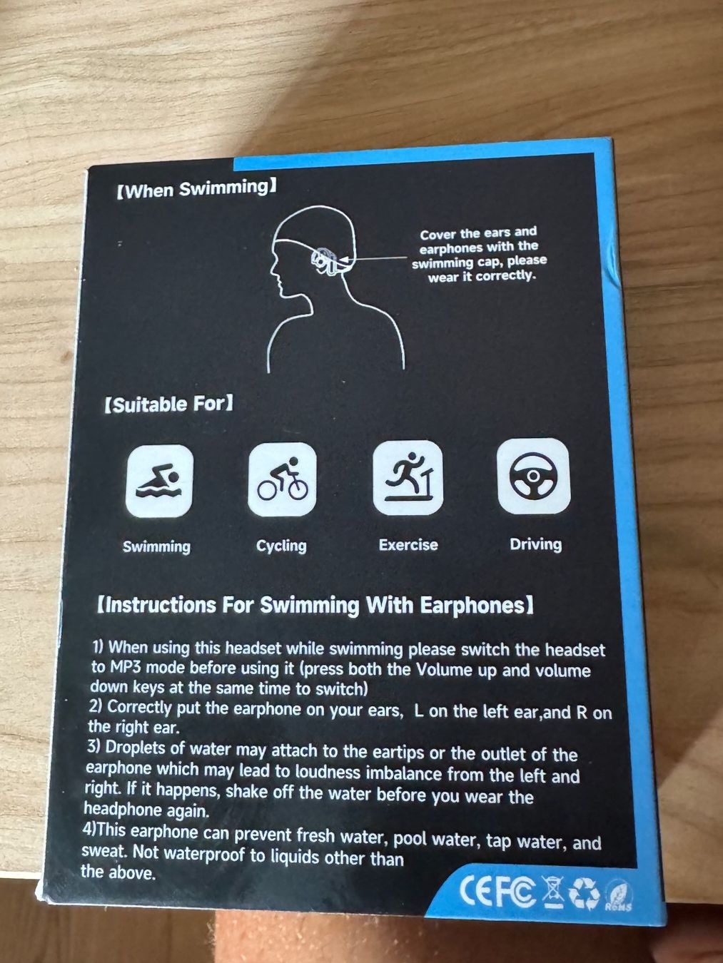 Kopfhörer: Schwimmkopfhörer – Neu und originalverpackt aus Wahlendorf von Mox58 2