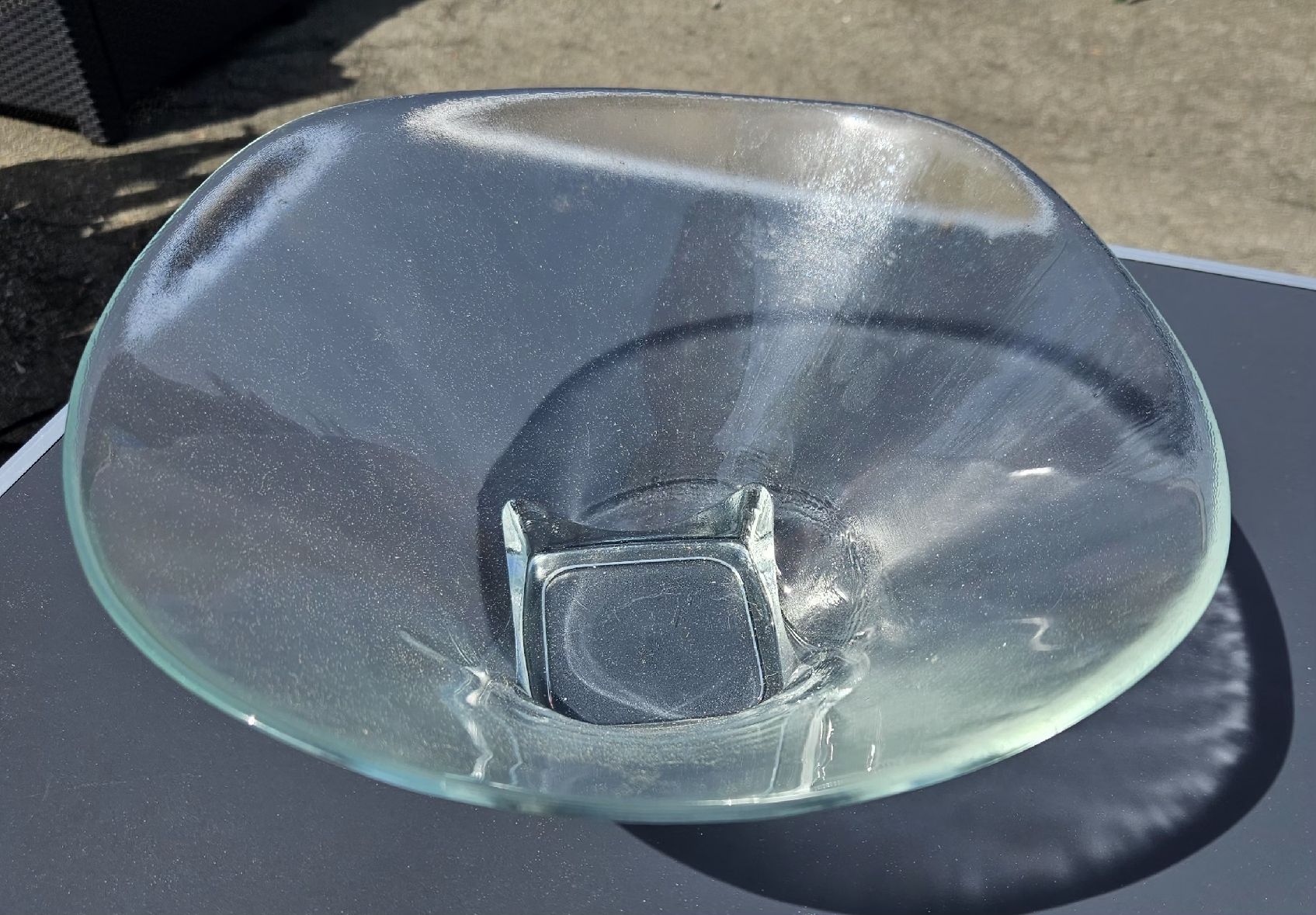 Gläser: Glas Schüssel 28cm – Neu (gemäss Beschreibung) aus Wollerau von Gommi