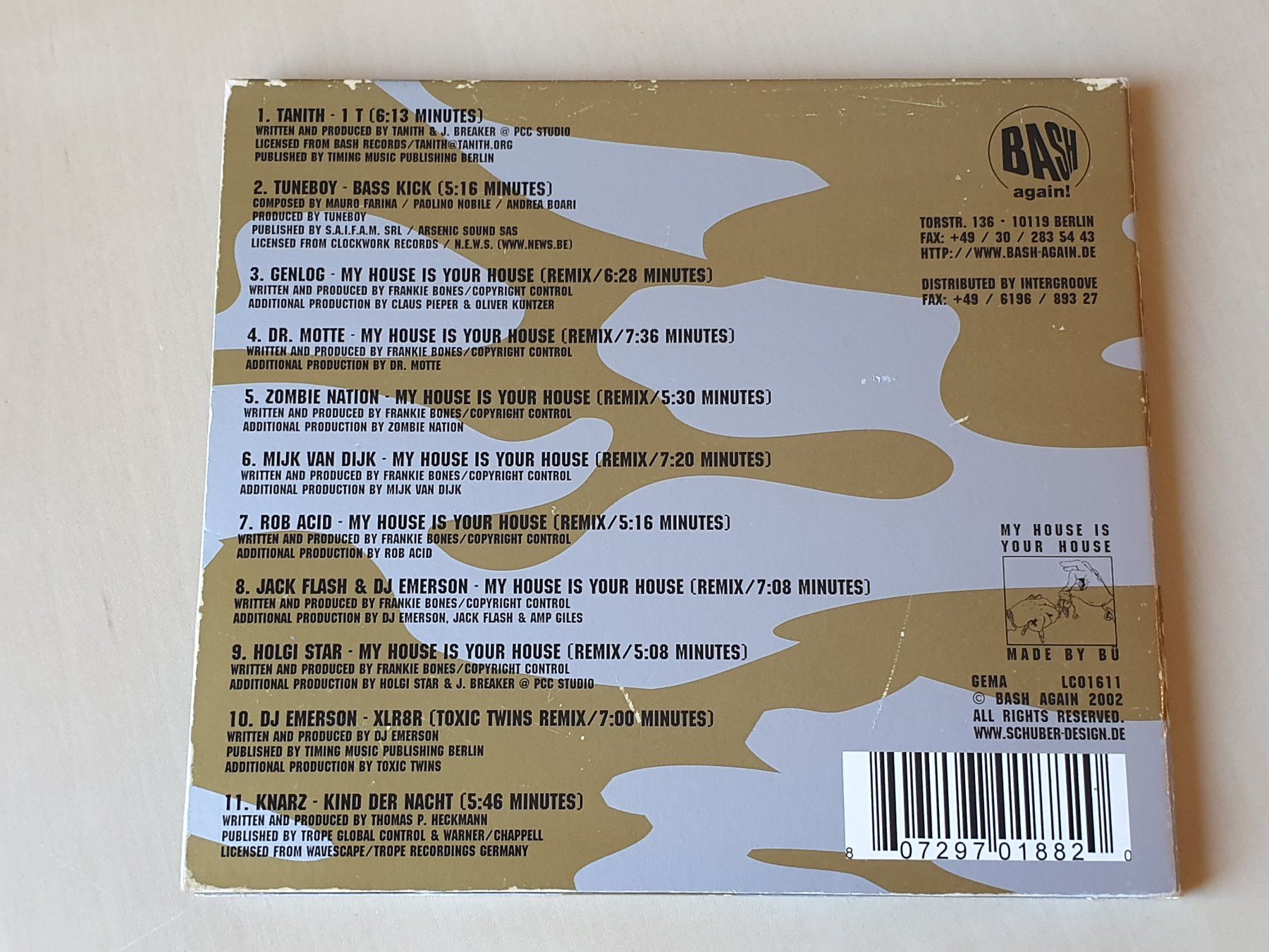 CD: The Bash Again Tour Compilation – Usato da Stansstad venduto da collectorsshop 1