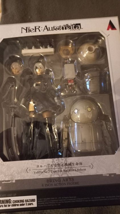 NIER AUTOMATA - 2B& Machine Lifeform Action Figuren Set *NEU (Neu und ...