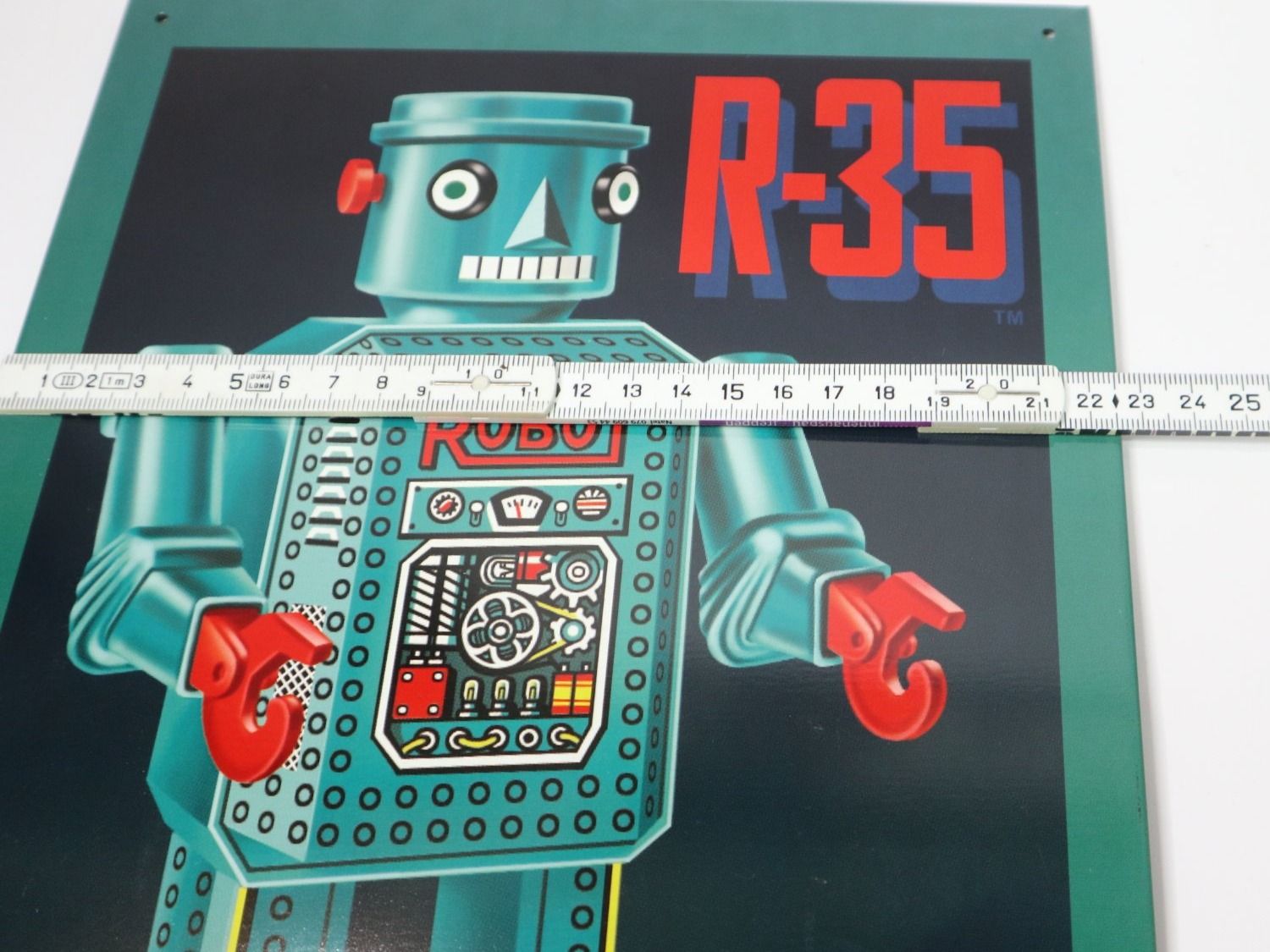 Ecriteaux: 1998 Rocket USA Roboter R35 Blechschild Robot George – Neuf (Voir description) à Eschenbach SG par Astalavista 2