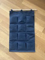 Wandorganizer Hängeaufbewahrung Ordnungssystem Jeansstoff