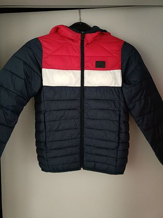 Jack & Jones Steppjacke mehrfarbig Grösse 152 guter Zustand