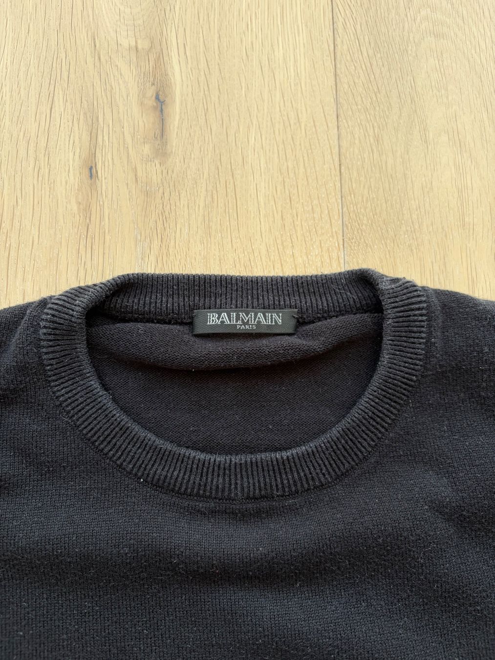 Balmain Maglioni & Felpe: Balmain Paris Pullover, schwarz, Grösse M – Usato da Lengnau venduto da yzb_hb59 2