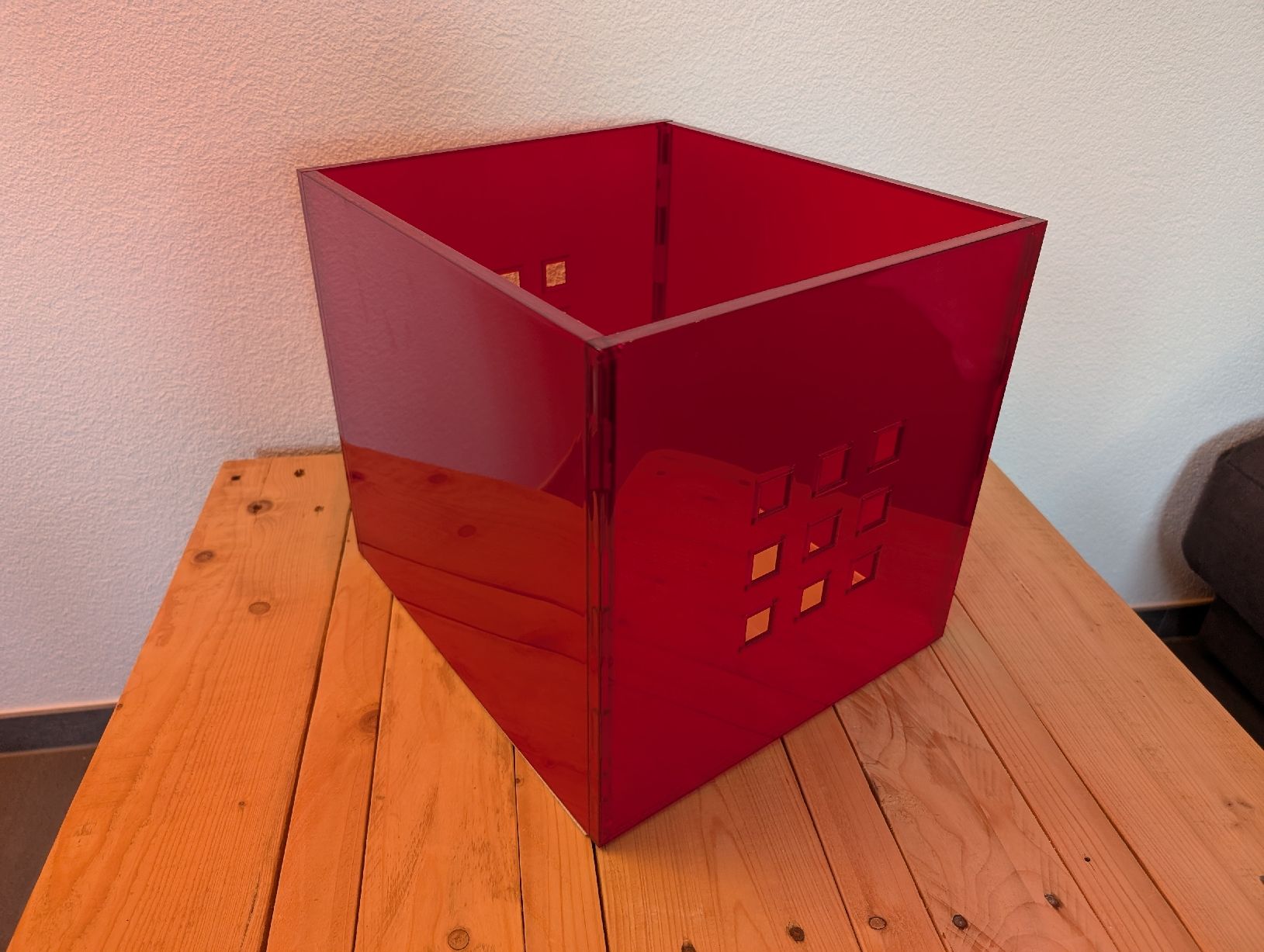 Ikea Contenitori & Simili: Ikea Lekmann Box, rot – Usato da Buttwil venduto da Sadusk