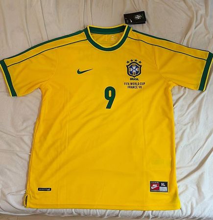 Ronaldo 9 Brasilien Fussball Trikot R9