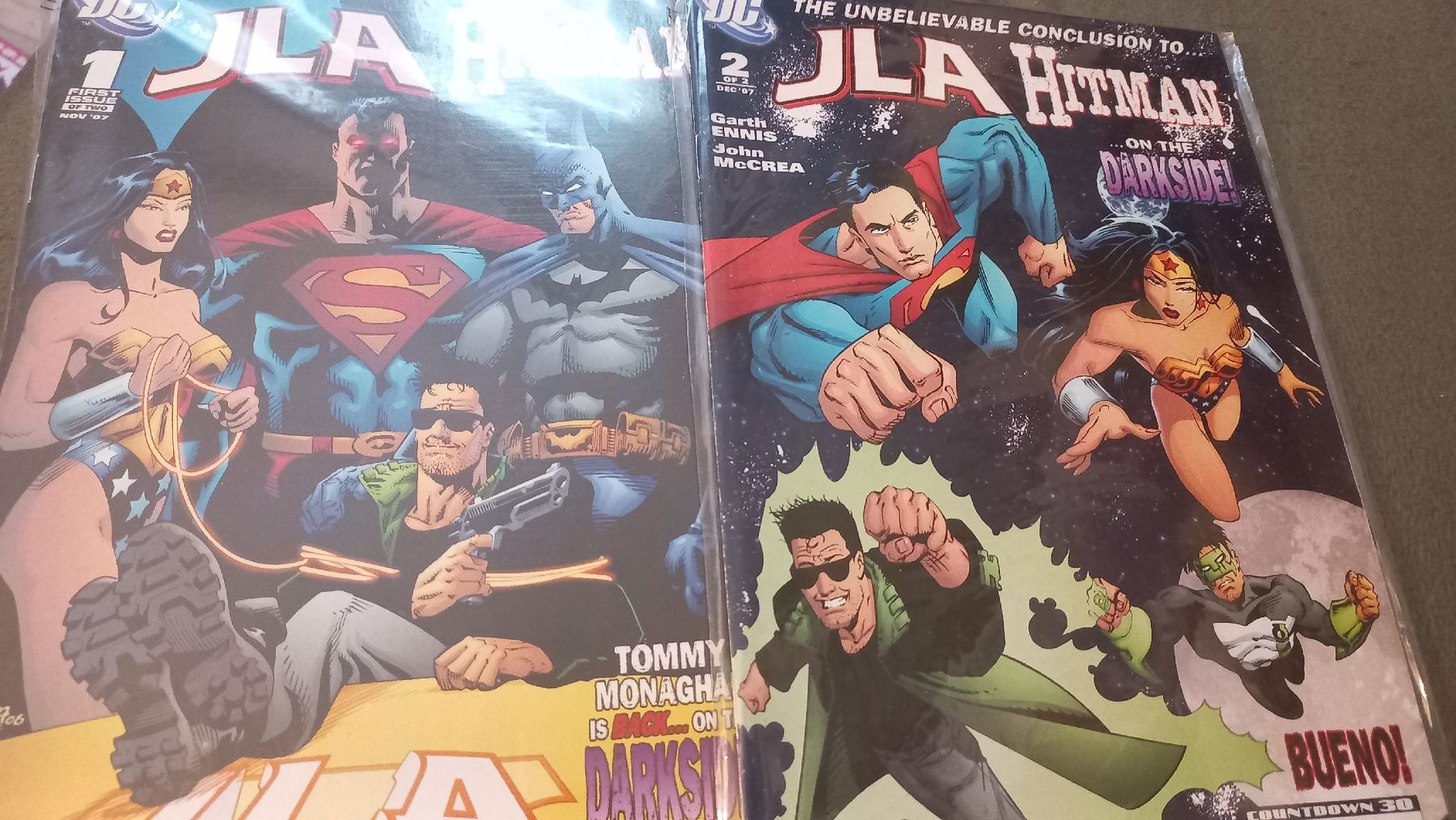 Comics: 3 DC Comics: JLA Hitman 1+2 + Hitman 1 Million Englisch – Gebraucht aus Olten von Donatello1984 2