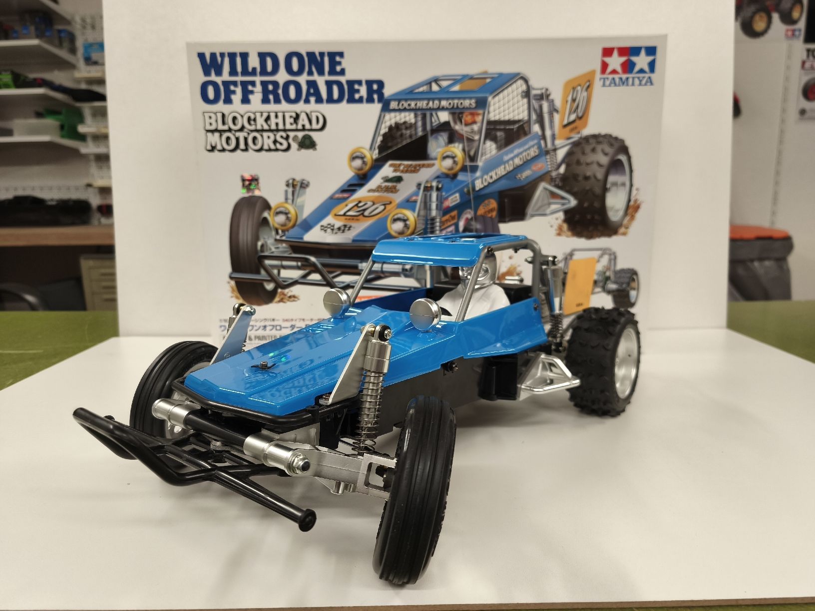 Tamiya Modellismo RC: Tamiya Wild One Blockhead Neu ab 1.- – Nuovo (secondo la descrizione) da Glattfelden venduto da Optimus-Prime 1