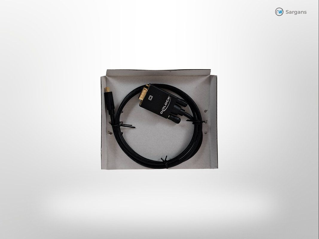 Kabel: DELOCK USB Type-C to VGA Cable, 1m – Neu (gemäss Beschreibung) aus Sargans von Restwert_Sargans 2