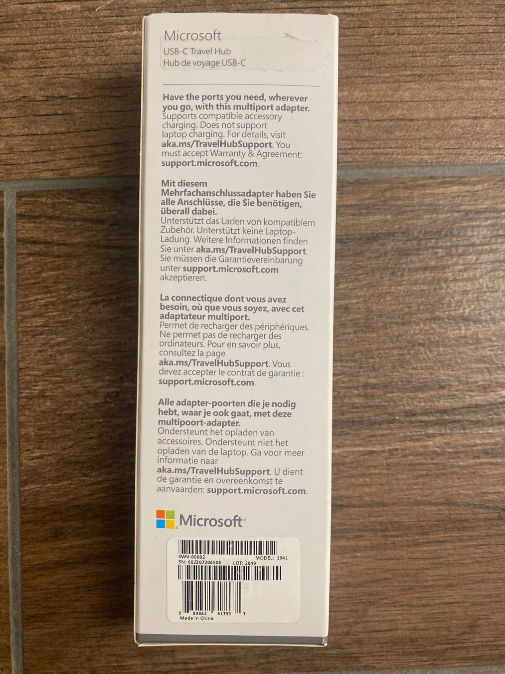 Microsoft Docking station: Microsoft USB-C Travel Hub Dockingstation Modell 1941 – Usato da Pratteln venduto da a23_j2gs 2