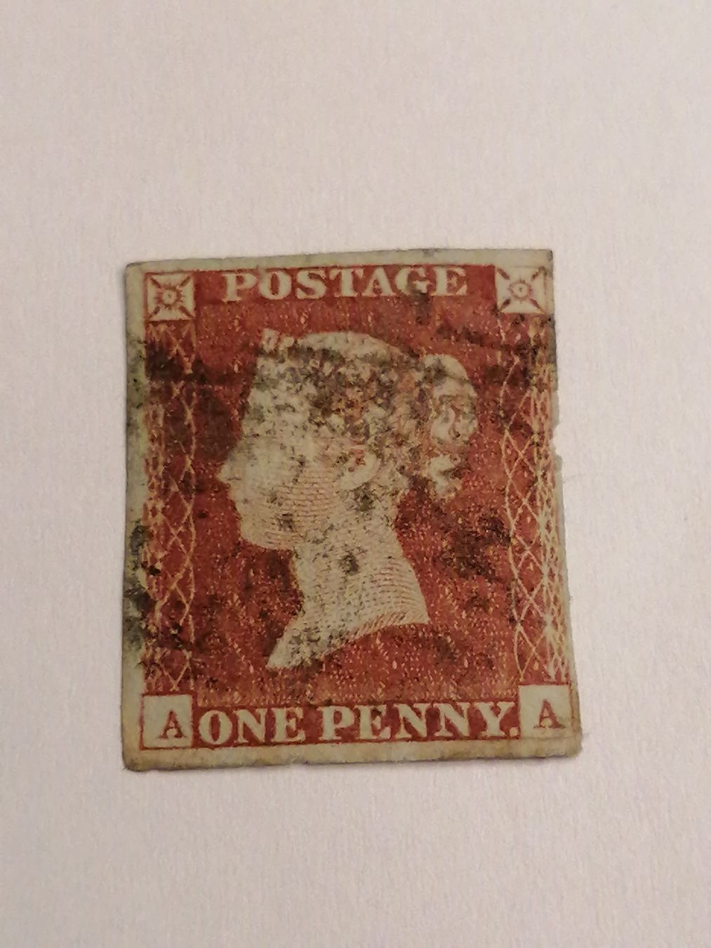 Tutti i francobolli: One Penny Red 1845 – Usato da Happerswil venduto da tschergi