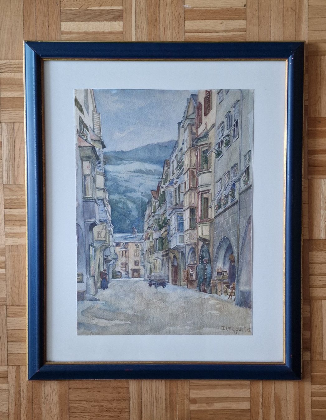 Dipinti: Aquarell / J. Lecoultre – Usato da Zürich venduto da B-Rock 1