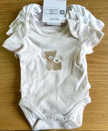 3 Baby Bodys 0-1 Monat, NEU