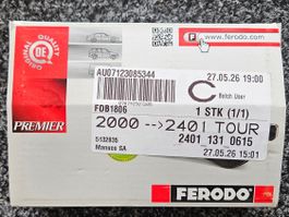 Plaquettes de frein BMW série 1 (2003-2012)