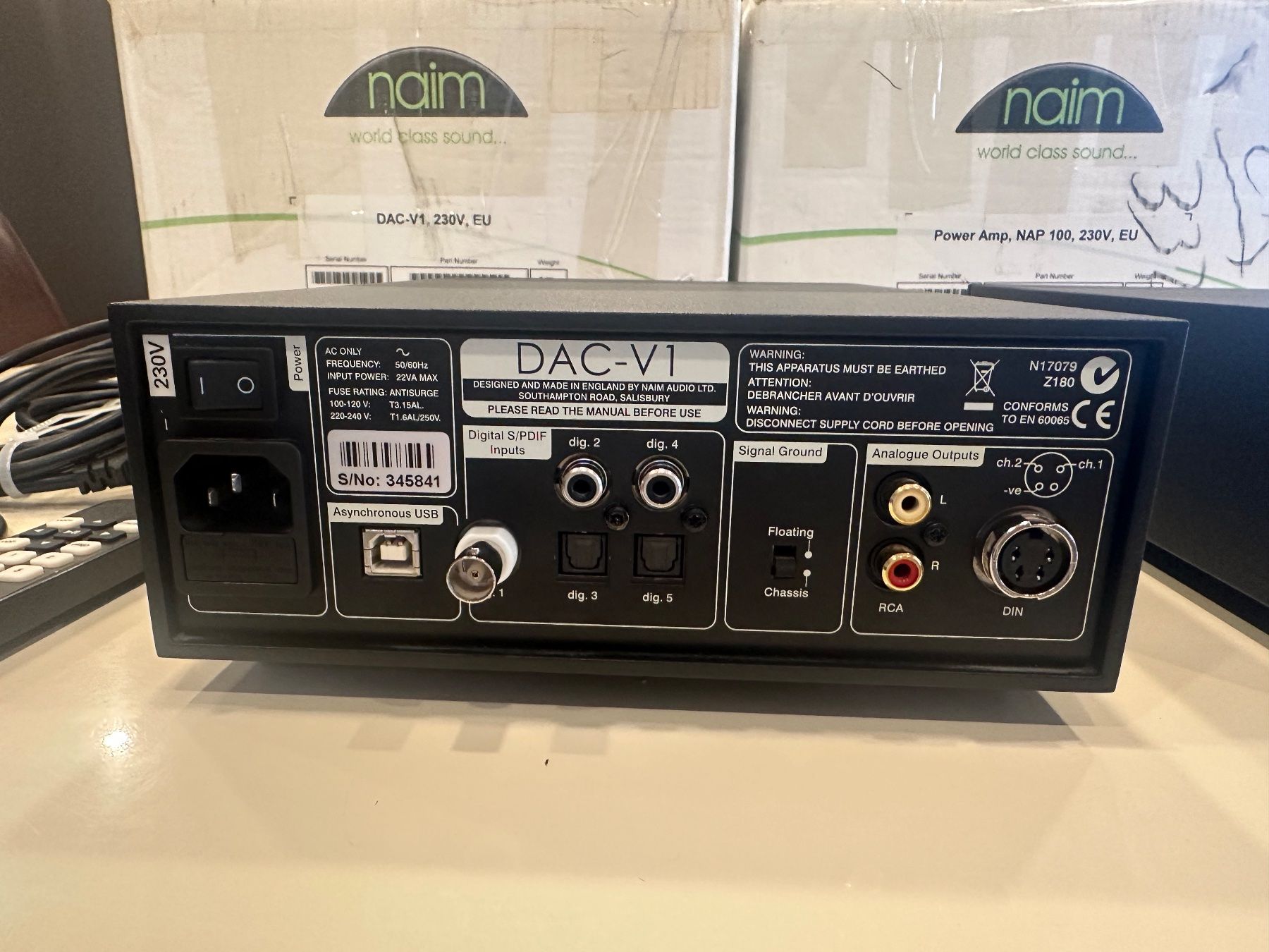 Naim Convertitori: Naim DAC-V1 & Power Amp NAP 100 – Usato da Villeneuve FR venduto da hagar01 4