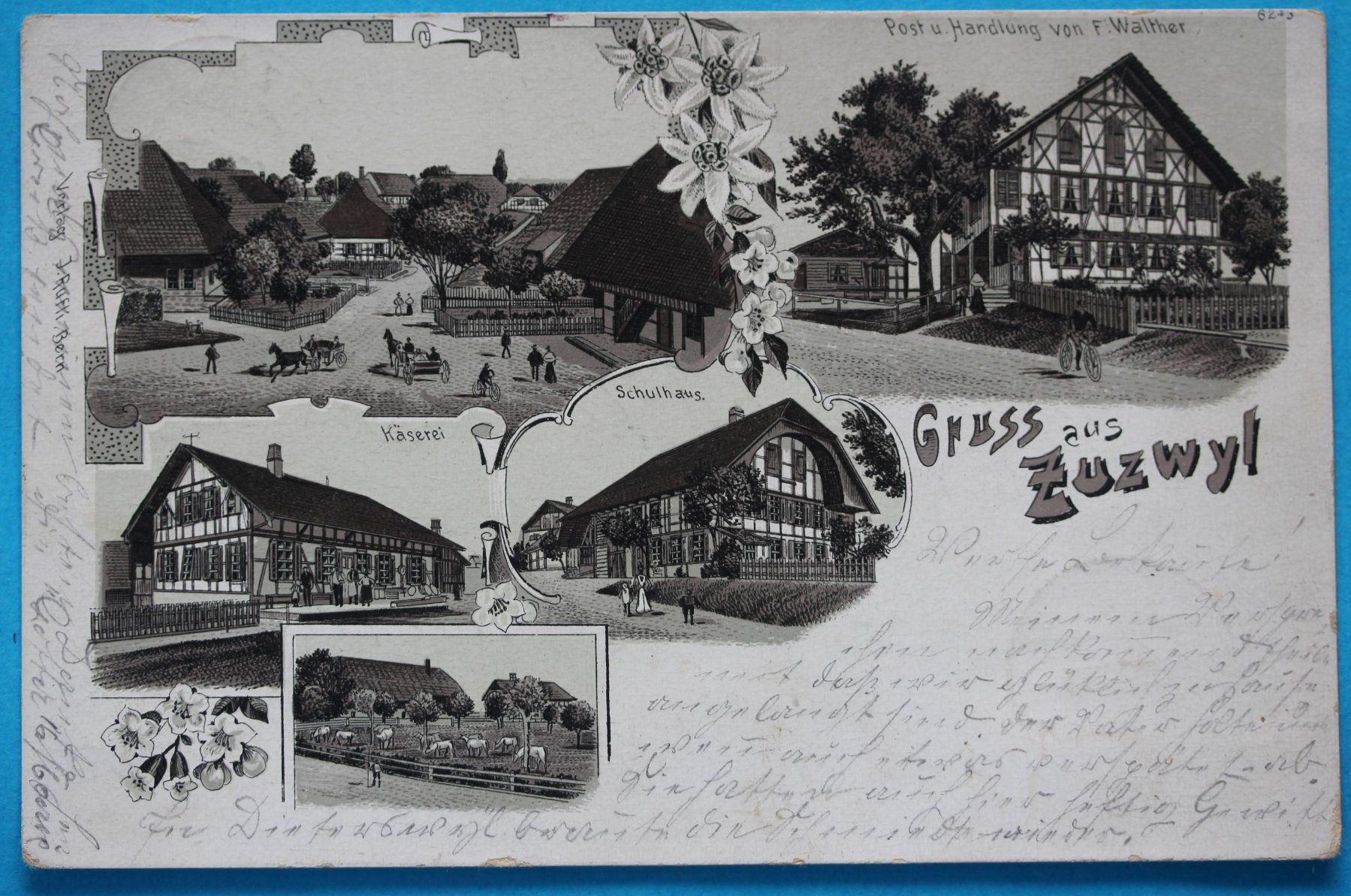 Cartoline postali: ZUZWYL – Usato da Lotzwil venduto da pirolh