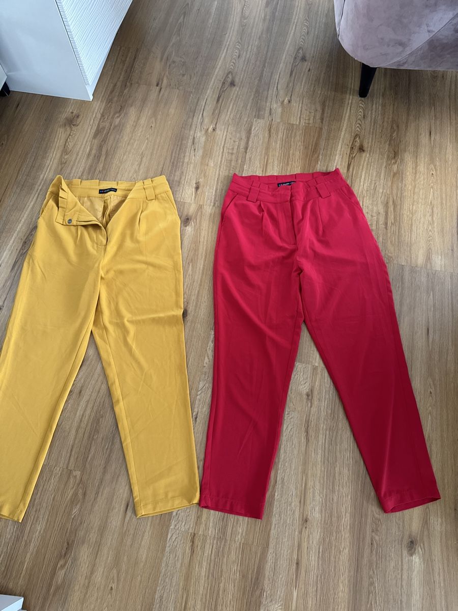 Pantaloni: Rote Stoffhose, Grösse 38 – Nuovo (secondo la descrizione) da Lachen SZ venduto da nathiisch 2