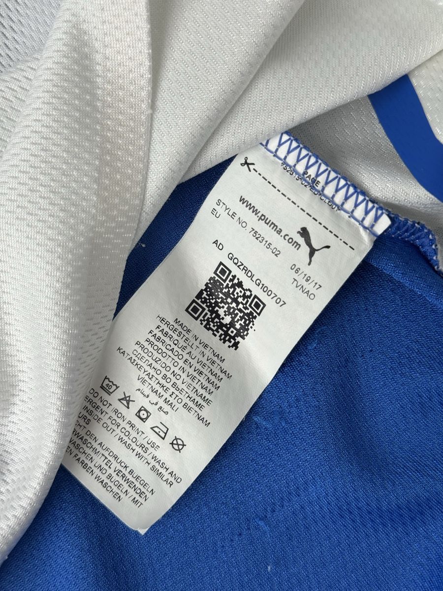 Puma Canottiere & Pantaloni: Italy 17/18 training shirt – Usato da Baden venduto da Timelessthreads 7