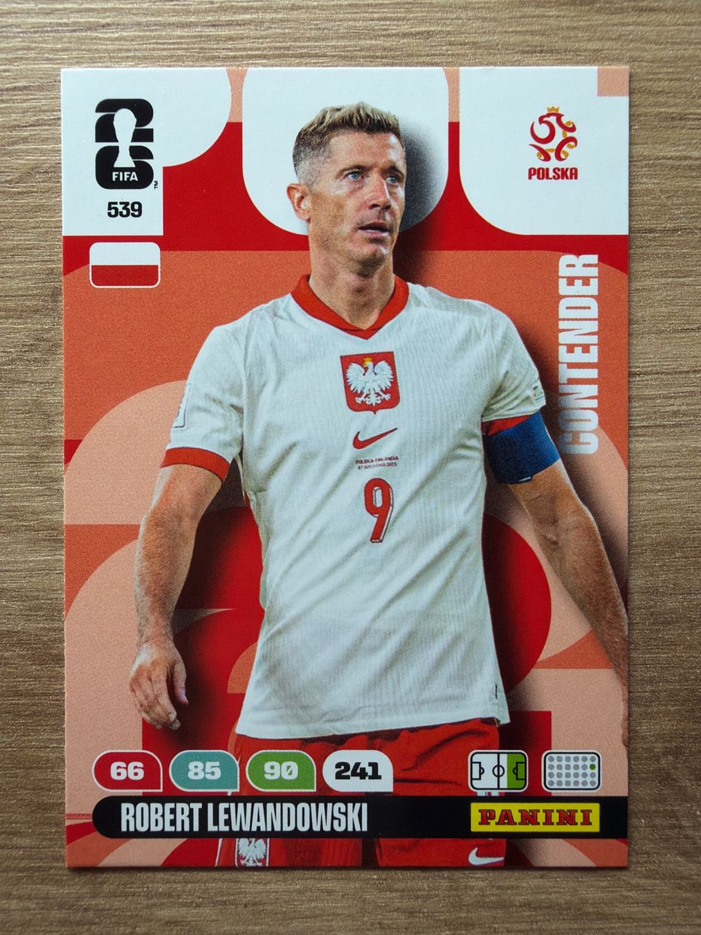 Panini Carte collezionabili: Soccer Robert Lewandowski Adrenalyn World Cup 2026 – Usato da Netstal venduto da Clutch79Cardz