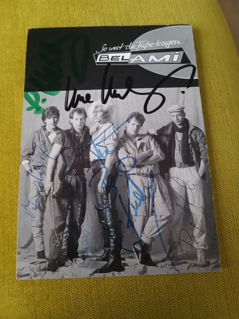 Autografi: Belami  - signierte Autogrammkarte – Usato da Menziken venduto da Artographs